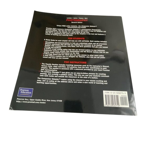 Photography Seventh Edition Book By Barbara London John Upton Ken Kobre Betsy Br - Picture 6 of 13